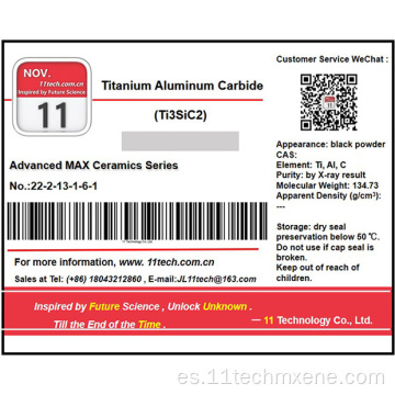 Experimento de investigación científica química TI3SIC2